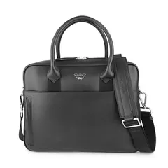 新品 アルマーニ EMPORIO ARMANI ブリーフケース ネロ
