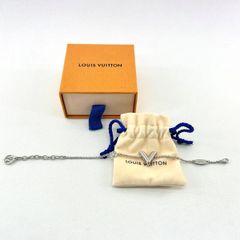 【美品】ルイヴィトン　エセンシャルV ブレスレット　M63198 6.3g 18cm