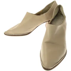 MAISON EUREKA メゾンエウレカ BABOUCHE PUMPS バブーシュヒールパンプス  ベージュ系 37(23.5cm相当)