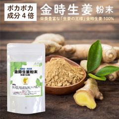 生姜 金時生姜 粉末 100g しょうが パウダー ジンジャー 生姜の王様 通常生姜の４倍以上のポカポカ成分 金時しょうが 生姜パウダー ショウガパウダー ロハスタイル LOHAStyle