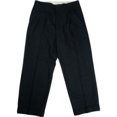 Size【W34】 At Last ＆ Co アットラスト/BUTCHER PRODUCTS ブッチャープロダクツ LINEN SLACKS NAVY パンツ 紺 【中古品-良い】 20822069
