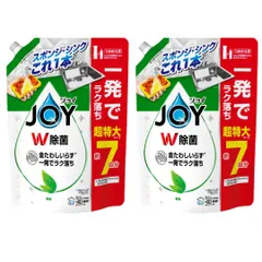 【2袋セット】P&G ジョイ W除菌 食器用洗剤 緑茶の香り 詰め替え 930ml ×2袋 計1,820ml [グリーンティー]