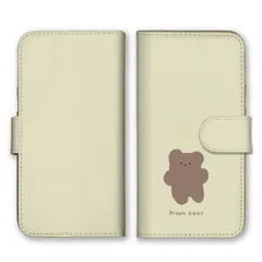 iPhone 16 Pro ケース 手帳型 アイフォン16プロ スマホケース 携帯ケース くまさん クマ テディベア 熊 可愛い 大人女子 韓国 くすみカラー 水色 ピンク デザイン  スマホカバー カラー01