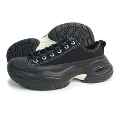 【新品】23.0～25.0cm コンバース CONVERSE スニーカー メンズ レディース ローカット 厚底 オールスター (R) サージトレーナー OX ブラック/ブラック ALL STAR (R) SURGETRAINER OX