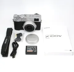 【美品】Fujifilm X100V シルバー 良品】FUJIFILM 富士フイルム デジタルカメラ X100V シルバー