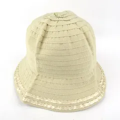 ベッティーナ ハット イタリア製 ブランド 帽子 レディース ベージュ Bettina 【中古】