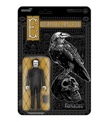 エドガー アラン ポー フィギュア EDGAR ALLAN POE REACTION FIGURES (GREYSCALE) 正規品 SUPER7 TOY