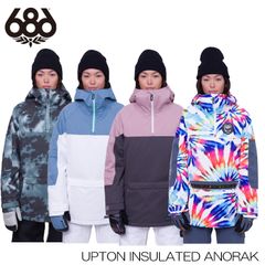 686 シックスエイトシックス レディース スノーボード ジャケット [ M2W308] UPTON INSULATED ANORAK スノボ ウェア 日本正規品