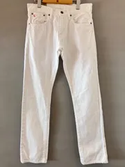 POLO by Ralph Lauren ポロバイ ラルフローレン ホワイトデニム 白パン VARICK SLIM レディース W28 L30のサムネイル