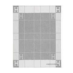 HERMES アヴァロン Avalon III ブランケット135x170 Gris Claire グリクレール