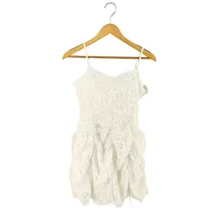 ダズリン dazzlin ギャザーリボンミニワンピース レディース import：S 