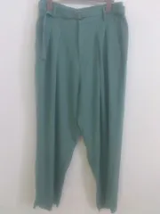 ◇ ◎ TAKEO KIKUCHI タケオキクチ カラー パンツ サイズL グリーン系 レディース P  【中古】 【1212140005602】