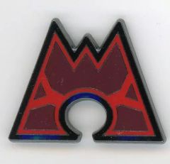 [Used] Badge/Pin (Character) Team Magma "Pokémon Ultra Sun & Ultra Moon Pin Collection SECRET TEAMS" Pokémon Center Limited