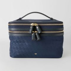 新品 アニヤ ハインドマーチ ANYA HINDMARCH ポーチ AH ロゴ ニューマリーン