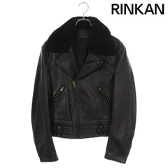 マルタンマルジェラ 46 イタリア製　ライダース　取り外しファー付き　　革ジャン マルタンマルジェラ 46 イタリア製 ライダース 取り外しファー