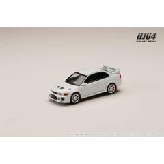 ホビージャパン 1/64 三菱ランサー GSR エボリューション 5 (CP9A) 1998 マッドフラップ付き スコーティアホワイト