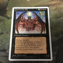 MTG 奈落の王/Lord of the Pit 259