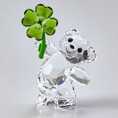 Swarovski クリスタル 四つ葉のクローバー てんとう虫 置物 - メルカリ
