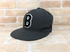 【中古】 NEW ERA×A BATHING APE ニューエラ×アベイシングエイプ キャップ 刺繍ロゴ グレー FREE 111433526