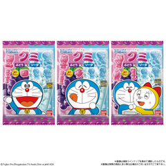ドラえもんグミ×3個　ぶどう味　ソーダ味