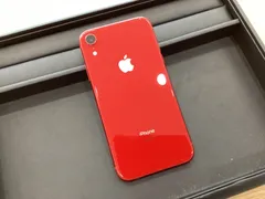 SA122 【美品】Apple iPhone XR 本体 64GB プロダクトレッド　SIMロック解除済み・初期化済み・動作確認済み・バッテリー87%