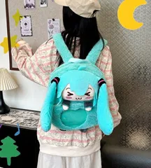 初音ミク リュック バックパック カバン 収納 キャラクター 痛バッグ 2色選択可