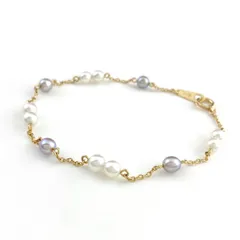 ミ*ル様 TASAKI 田崎　SV アコヤパール２連ブレスレット6〜6.4mm ミ*ル様 TASAKI 田崎SV アコヤパール2連ブレスレット6〜6.4mm