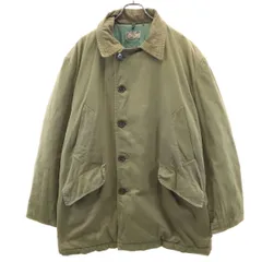 VINTAGE ヴィンテージ 40s 50s クラウンジップ バネクラ 民間品 B－9タイプ フライトジャケット カーキ フード欠損 メンズ 古着