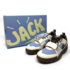 【新古品】 Travis Scott × Nike ナイキ Zoom Field Jaxx Pale Ivory and Leche Blue HQ3072-400 27.5cm メンズ 箱有 【津山店】