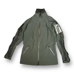定価103400円 Y-3 3 LAYER JACKET トラックジャケット スリーレイヤージャケット ワイスリー チャコール系 M AZ2676 62253A5のサムネイル
