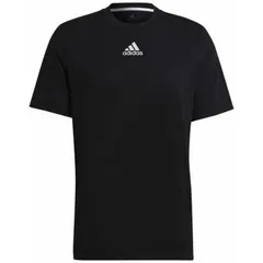 アディダス(adidas) メンズ AEROREADY グラフィック 半袖Tシャツ 31427-GL2361 ブラック/ホワイト Lサイズ