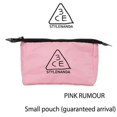 3CE STYLENANDA PINK RUMOUR POUCH / SMALL スタイルナンダ ポーチ スモール ピンクのサムネイル