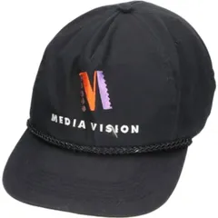 古着 90年代 CAPITAL MEDIA VISION メディアビジョンアドバダイジング トラッカーキャップ 6パネルキャップ フリーサイズ相当/gaa006246
