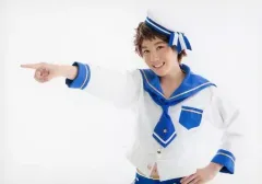 【中古】生写真(男性) 奥井那我人(天満光)/横型・上半身・ユニット衣裳・右手指差し・背景白・キャラクターショット/「『あんさんぶるスターズ!オン・ステージ』あんステフェスティバル」トレーディングブロマイドB