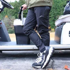 新品☆ラグジュ ゴルフ 男女兼用 ゴルフウェア ジョガーパンツ(L)黒/45055