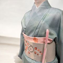 さ*ら様 袋帯 斉藤上太郎 2008Collection 黒地にシルバー - メルカリ