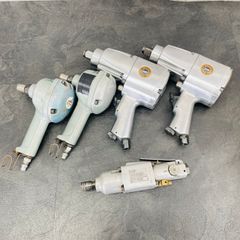 カワサキ 日立工機等 エアーツール 工具 5点セット 【中古】 エアーインパクトレンチ  ばら釘打ち機 KPT-1460B GT-S6D NH125AB /513918