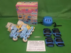 【中古】アジャスタブルインラインスケート 4点セット