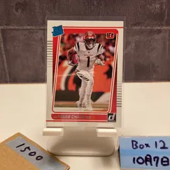 2021 Panini JaMarr Chase Cincinnati Bengals Donruss Rated Rookie Base Card カード