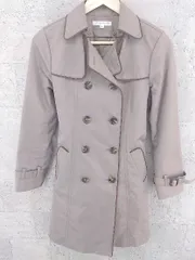 ◇ KLEIN PLUS クランプリュス  長袖 トレンチ コート 38 ブラウン レディース  【中古】 【1002799438711】のサムネイル