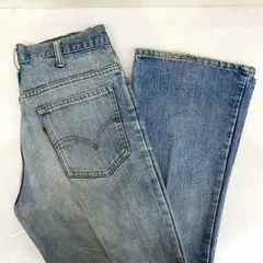 70s Levi's リーバイス 40646 オレンジタブ W31 L32 USA製 デニムパンツ 42TALONジップ ベルボトム