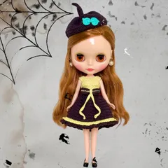 ミディブライス　大きいアヒル帽子　ブライス　アウトフィット ハロウィン ミディブライス 大きいアヒル帽子 ブライス アウトフィット ハロウィン