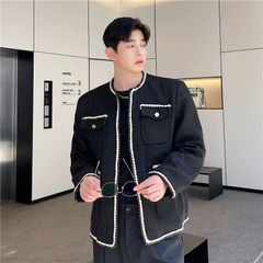 即購入OK‼️】新品未使用 ツイード風ジャケット ホスト メン地下 韓国