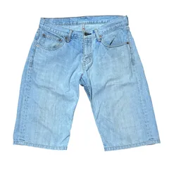LEVI'S 554 デニム ハーフパンツ ライトブルー サイズ30 メンズM リーバイス