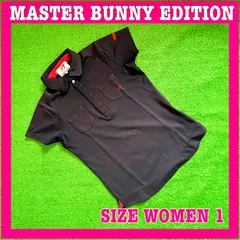 MBE マスターバニーエディション 半袖 吸汗速乾 ゴルフ ポロシャツ 1