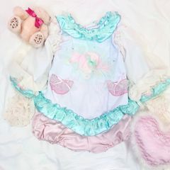ばむみ全開エプロンリメイクセット《ハンドメイド》