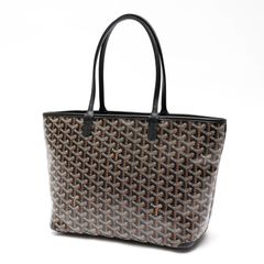 ゴヤール / GOYARD　アルトワPM バッグ / トートバッグ　ARTOISPMLTY01CL01P　コーティングキャンバス/レザー　ブラック 【中古】 商品番号 S-158309