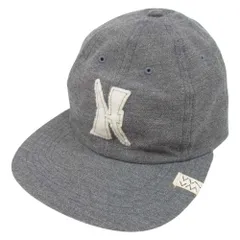 VISVIM ビズビム 18AW 0118203003018 EXCELSIOR CAP H ウールリネン ベースボール キャップ グレー系 SM【中古】のサムネイル