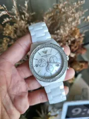 2025年最新】アルマーニ 時計 ホワイト セラミックの人気