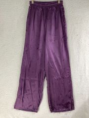 【お値引き交渉大歓迎】未使用 VETEMENTS　ベトモン XS パープル LINING TAILORED SWEATPANTS